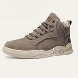 The Cedarforest Men’s Winter Fur Lined High Top Snow Boots