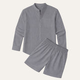 The Algrave Linen Set – Summer Co Ord for Men
