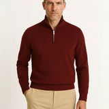 The Old Money Quarter Zip Sweater for Men