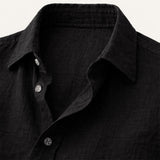 The Timbercrest Hill Men’s Cotton Linen Soft Beach Shirt