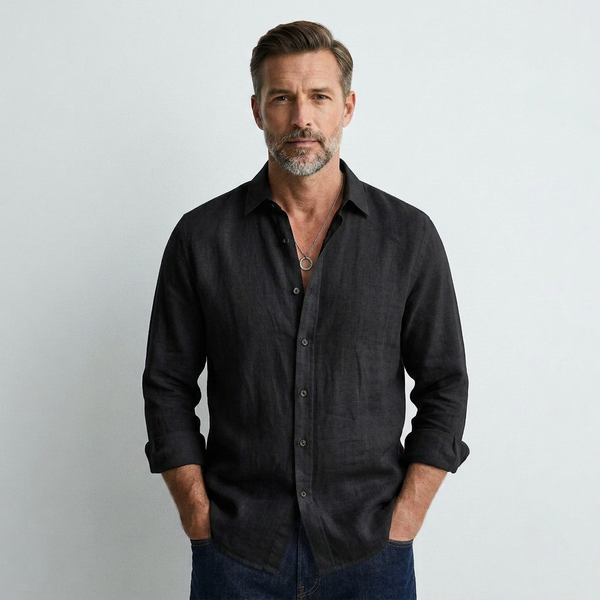 Édouard - Elegant Shirt in Breathable Fabric