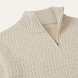 The Riviera Men’s Luxury Quarter Zip Knit Sweater