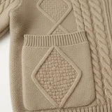 The Lanchester 100% Cashmere Cardigan for Men