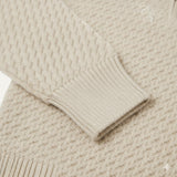 The Riviera Men’s Luxury Quarter Zip Knit Sweater