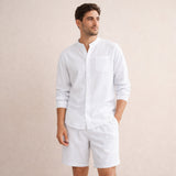 The Algrave Linen Set – Summer Co Ord for Men
