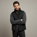 The Aspen Men's Warm Modern Fleece Lined Winter Vest